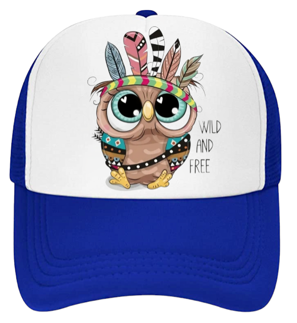 Wild And Free Baseball Hat Trucker Hat Adjustable Snapback Hat Unisex Hat