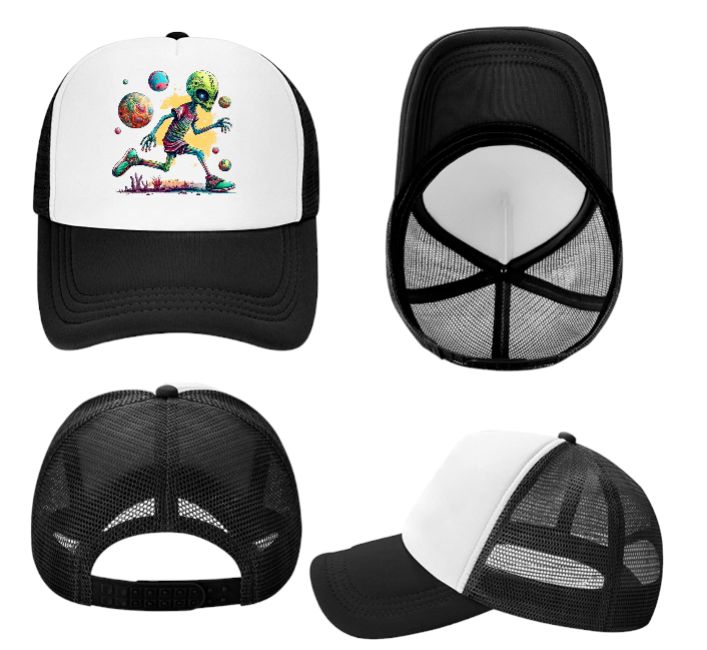 Alien Hat Alien Planet Adjustable Snapback Trucker Hat Aliens On Earth Hat