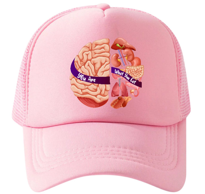 Healthy Lifestyle Hat Trucker Hat Adjustable Snapback You Are What You Eat Gym