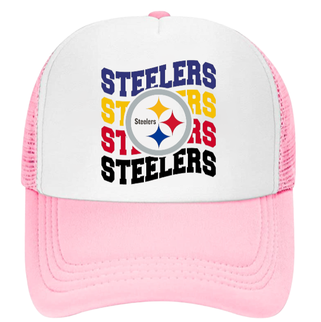 Steeler Football Hat Adjustable Snapback Trucker Hat Football Season Hat