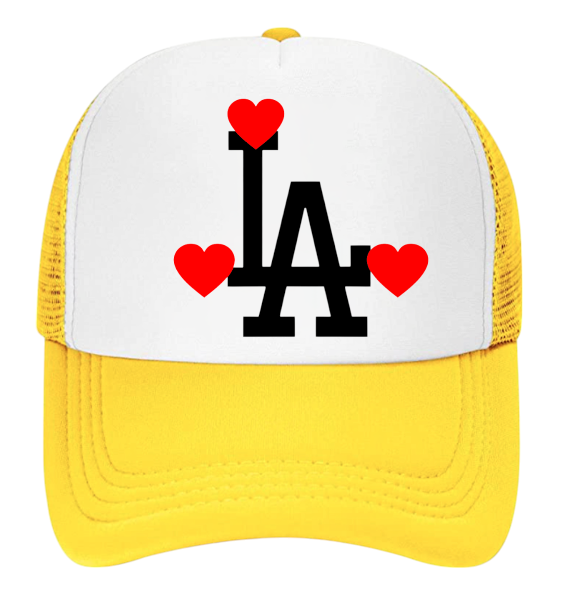 Dodgers Baseball Hat Adjustable Snapback Trucker Hat Dodgers Zebra Love Hat