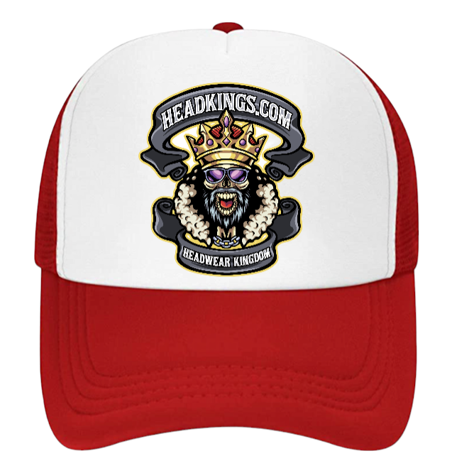 HEADKINGS Logo Hat Adjustable Snapback Trucker Hat Headwear Kingdom Outdoors Hat