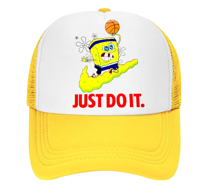 Basketball Hat Adjustable Snapback Trucker Hat Anime Cartoon Playing Basketball