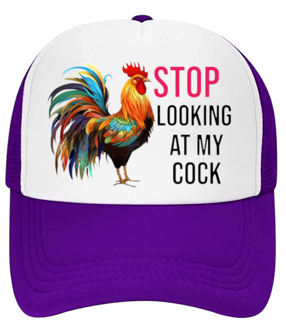 Chicken Hat Adjustable Snapback Trucker Hat Cock Rooster Hat Animal Lover Gift