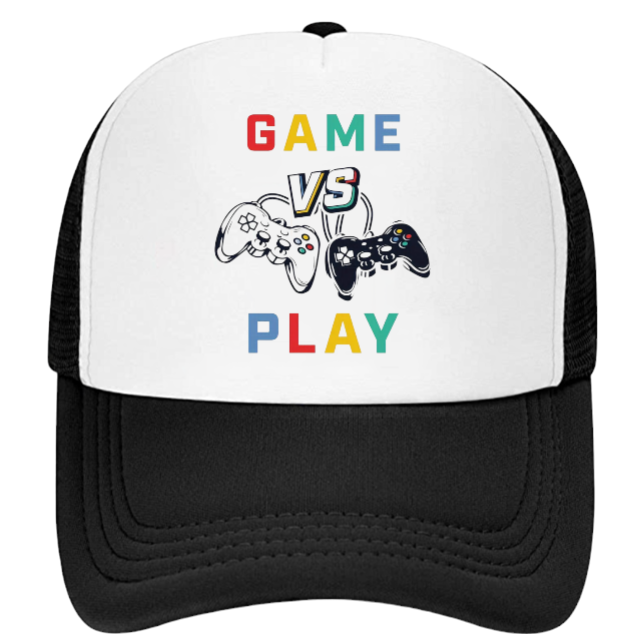 Gamer Hat Trucker Hat Adjustable Hat Unisex Hat Snapback Adult Play Game Hat