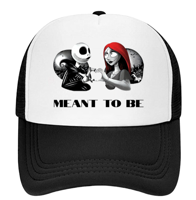 Christmas Hat Adjustable Trucker Hat Nightmare Before Christmas True Love Hat