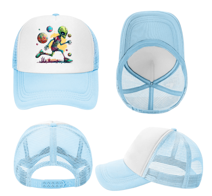 Alien Hat Alien Planet Adjustable Snapback Trucker Hat Aliens On Earth Hat