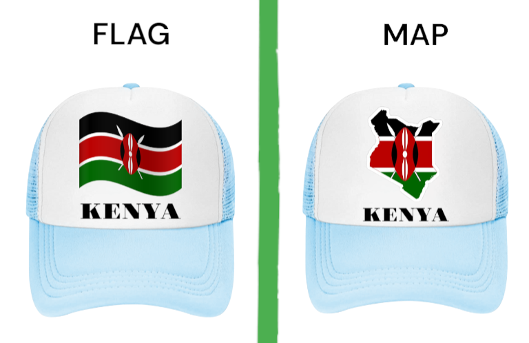 Map of Kenya Hat Trucker Hat Adjustable Snapback Kenyan Flag Hat Madaraka Day