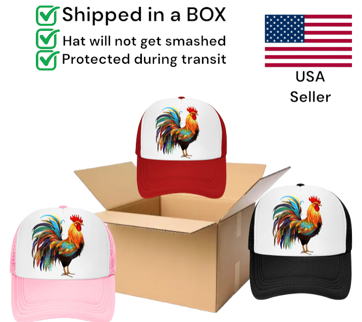 Lamborghini Hat Adjustable Snapback Trucker Hat Gangster Bull Lambo Custom Hat