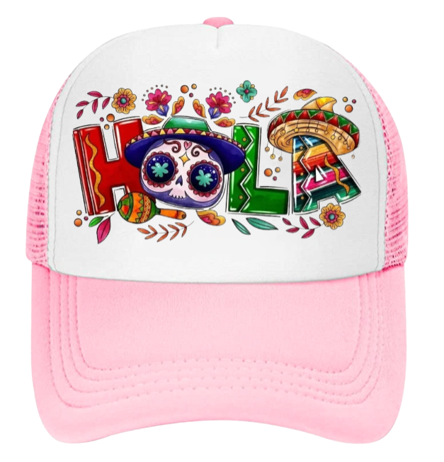 Mexican Greetings Baseball Hat Trucker Hat Adjustable Snapback Hat Unisex Hat