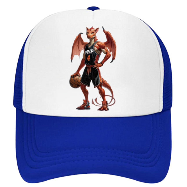 Basketball Dragon Hat Trucker Hat Adjustable Hat Unisex Hat Snapback MVP Hat