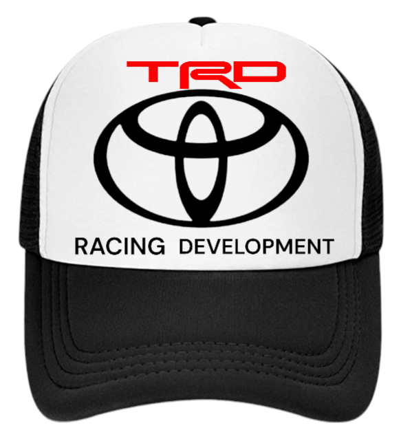 Toyota Racing Development Adjustable Snapback Trucker Hat 4X4 TRD Punisher Hat