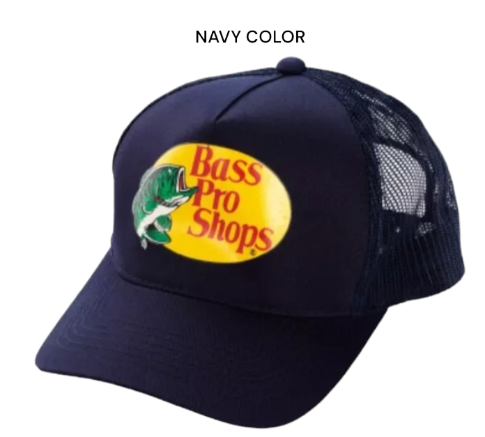 Bass Pro Shops Hat Snapback Adjustable Meshback Trucker Hat Fishing Hat Gift