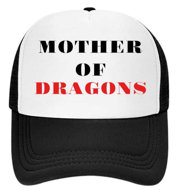 Mother Of Dragons Hat Adjustable Snapback Trucker Hat Game Of Thrones Theme Hat