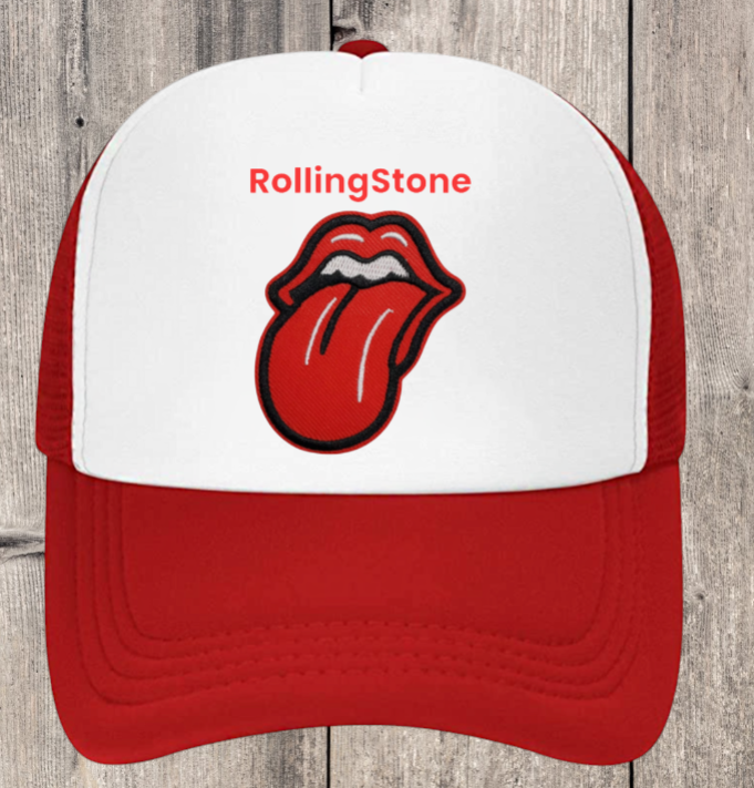 Valentines Hat Trucker Hat Adjustable Snapback Drooling Red Lips Valentines Gift