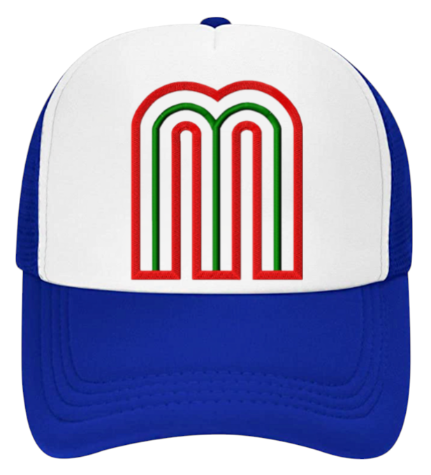 Mexico Baseball Hat Adjustable Snapback Trucker Hat Mexico Baseball Team Hat