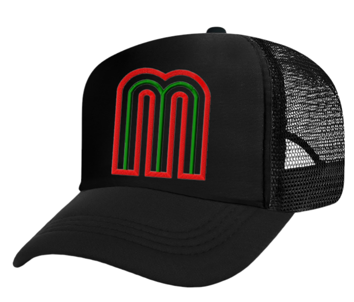 Mexico Baseball Hat Adjustable Snapback Trucker Hat Mexico Baseball Team Hat
