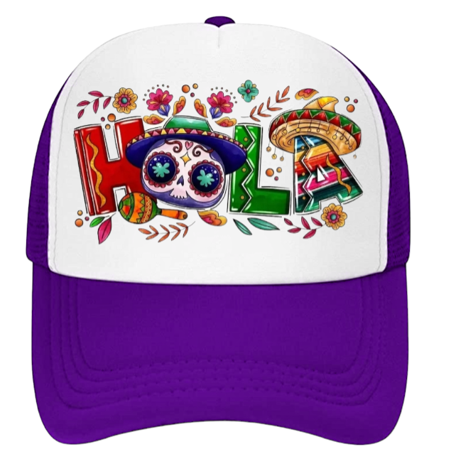 Mexican Greetings Baseball Hat Trucker Hat Adjustable Snapback Hat Unisex Hat