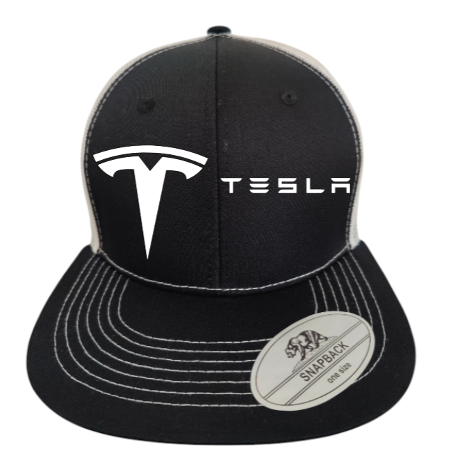 Tesla Hat Trucker Hat Baseball Hat Adjustable Snapback Hat Gift for Car Lovers