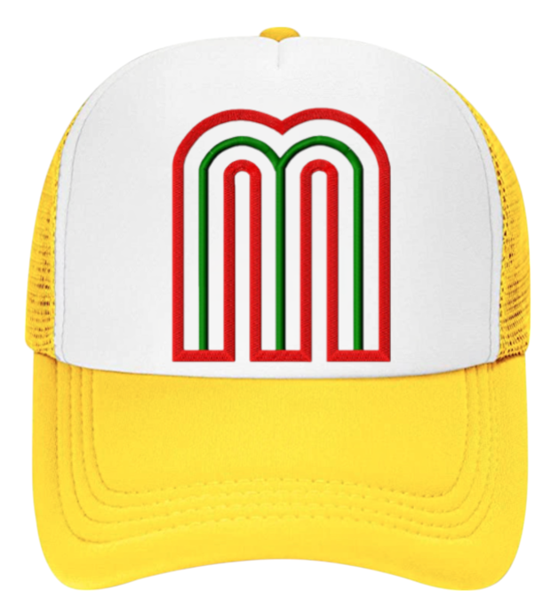 Mexico Baseball Hat Adjustable Snapback Trucker Hat Mexico Baseball Team Hat