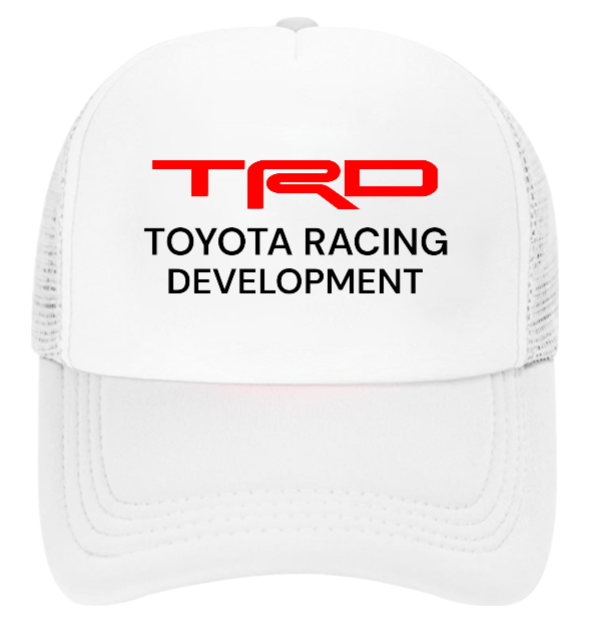 Toyota Racing Development Adjustable Snapback Trucker Hat 4X4 TRD Punisher Hat