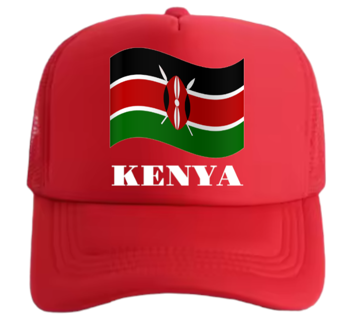 Map of Kenya Hat Trucker Hat Adjustable Snapback Kenyan Flag Hat Madaraka Day