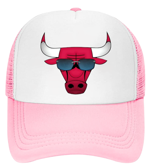 Bulls Football Hat Adjustable Snapback Trucker Hat Football Season Hat