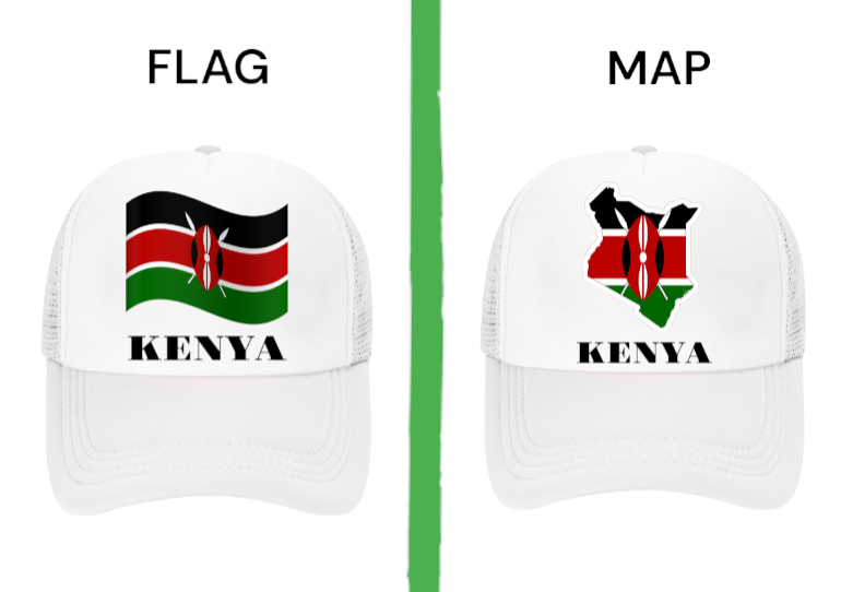 Map of Kenya Hat Trucker Hat Adjustable Snapback Kenyan Flag Hat Madaraka Day