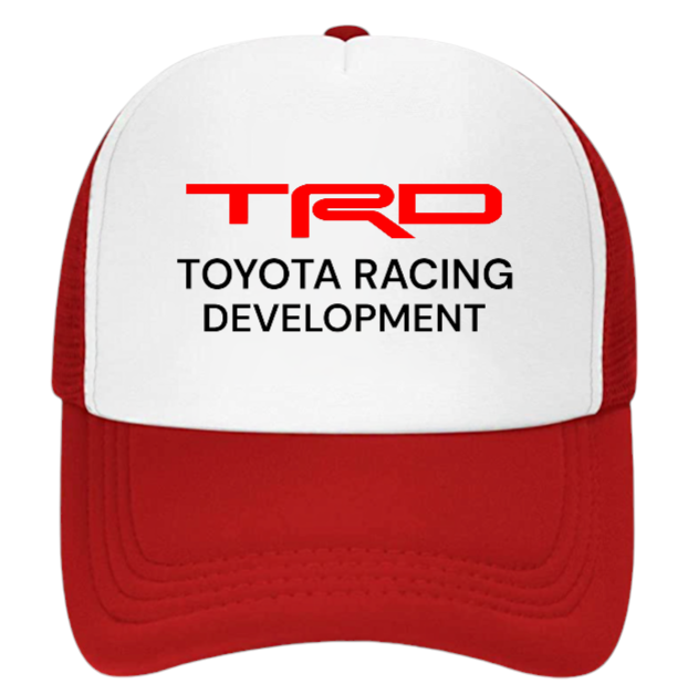 Toyota Racing Development Adjustable Snapback Trucker Hat 4X4 TRD Punisher Hat