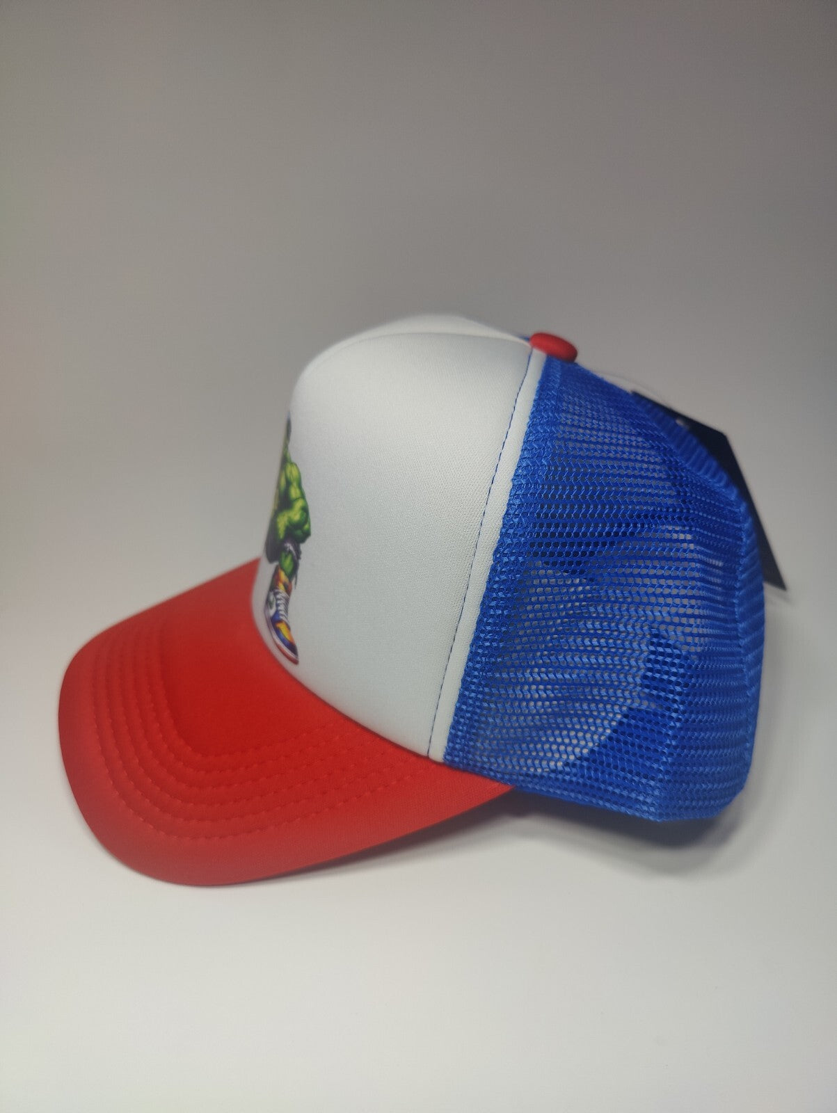 Hulk Super Hero Hat Adjustable Snapback Trucker Hat Gym Workout Outdoors Hat