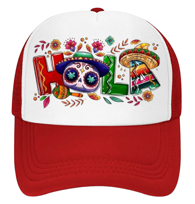 Mexican Greetings Baseball Hat Trucker Hat Adjustable Snapback Hat Unisex Hat