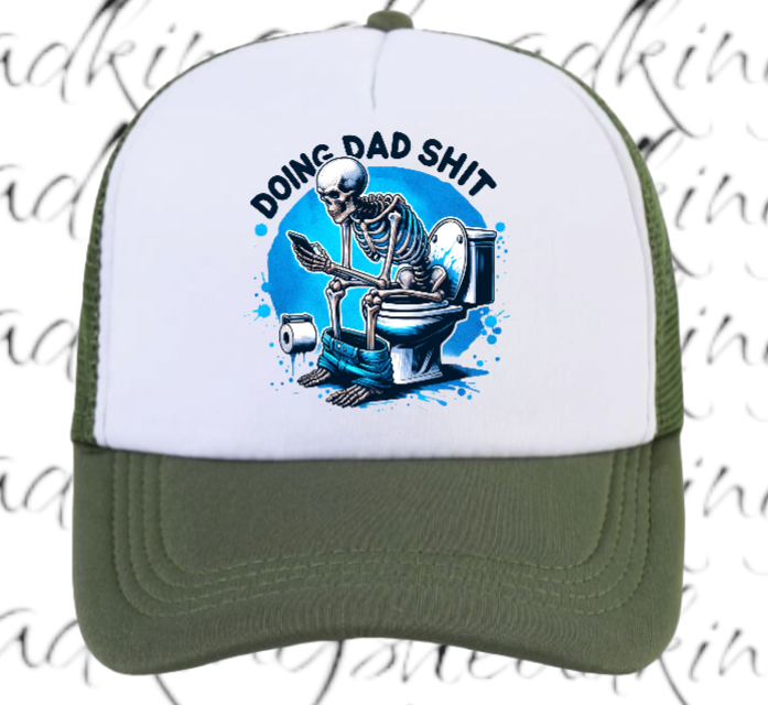 Funny Hat Dad Hat Adjustable Snapback Trucker Hat Gift for Dad Busy on Phone Hat