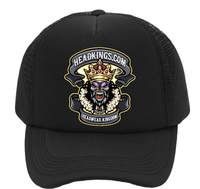 HEADKINGS Logo Hat Adjustable Snapback Trucker Hat Headwear Kingdom Outdoors Hat
