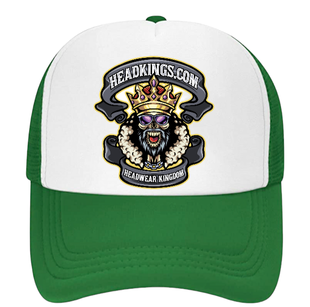 HEADKINGS Logo Hat Adjustable Snapback Trucker Hat Headwear Kingdom Outdoors Hat