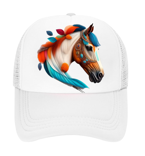 Horse Lovers Hat Baseball Hat Trucker Hat Adjustable Snapback Hat Unisex