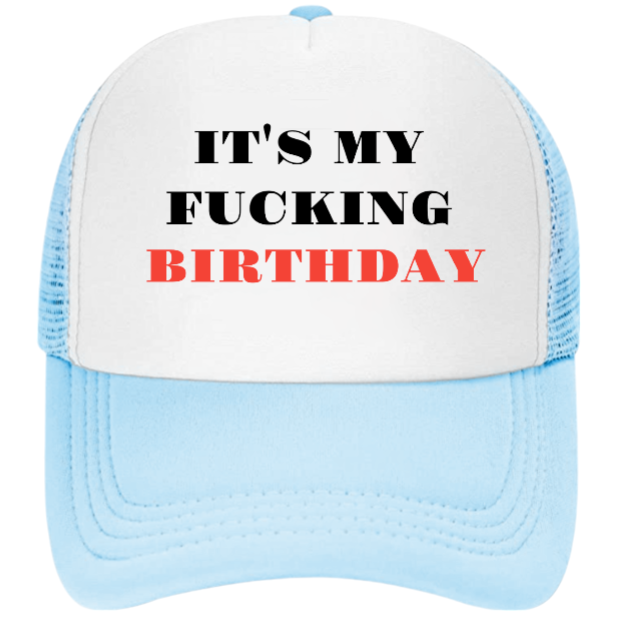 Birthday Hat Adjustable Snapback Trucker Hat Outdoors Funny Hat Birthday Gift