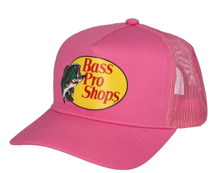 Bass Pro Shops Hat Baseball Hat Outdoors Adjustable Trucker Hat New Women