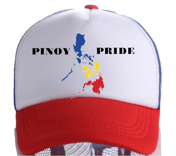 Map of Philippines Hat Adjustable Snapback Trucker Hat Pinoy Pride Outdoors Hat