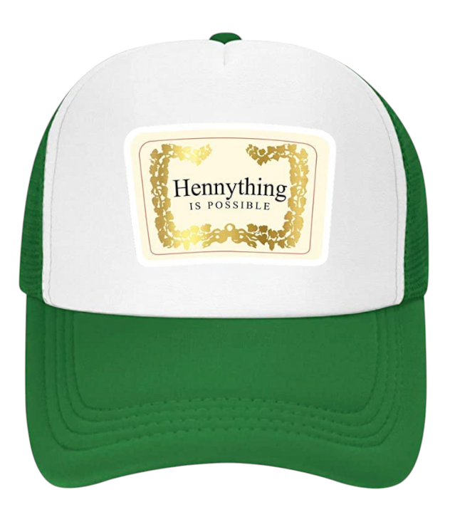 Good Vibes Hat Adjustable Snapback Trucker Hat Hennything Is Possible Hennessy