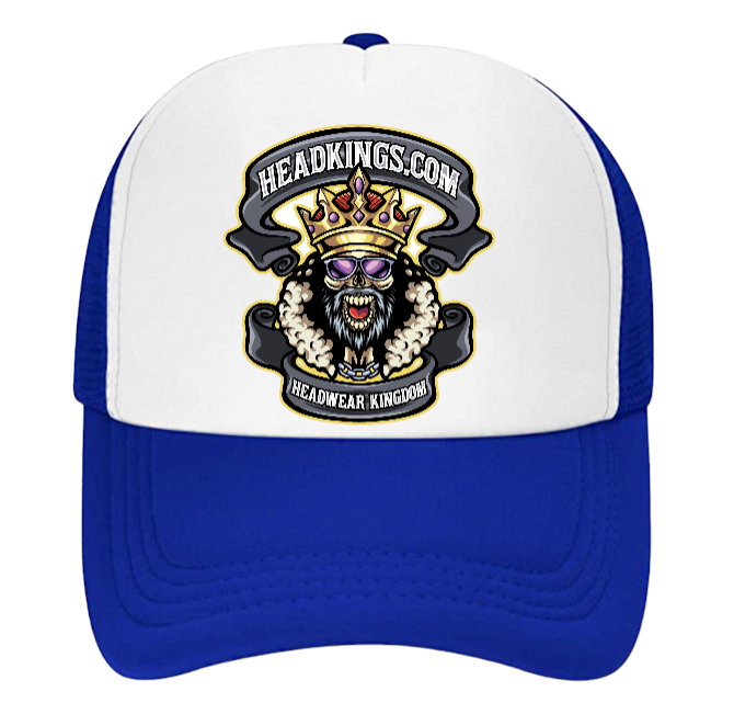 HEADKINGS Logo Hat Adjustable Snapback Trucker Hat Headwear Kingdom Outdoors Hat