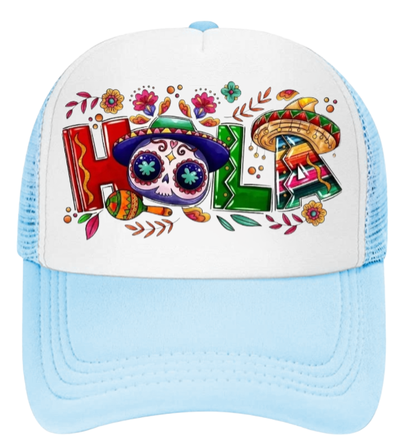 Mexican Greetings Baseball Hat Trucker Hat Adjustable Snapback Hat Unisex Hat