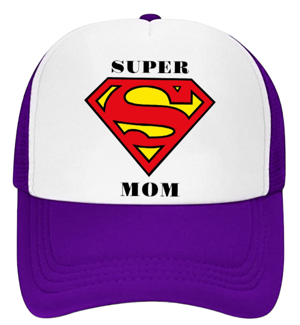 Super Mom Hat Super Dad Hat Couples Hat Adjustable Trucker Hat Gift for Mom Dad