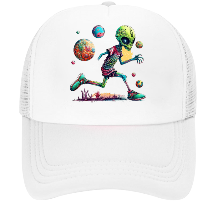 Alien Hat Alien Planet Adjustable Snapback Trucker Hat Aliens On Earth Hat