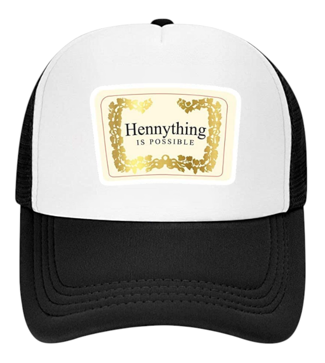 Good Vibes Hat Adjustable Snapback Trucker Hat Hennything Is Possible Hennessy