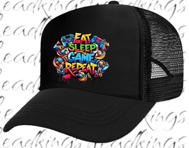 Gaming Hat Adjustable Snapback Trucker Hat Squid Game Gaming Hat Gift for Gamer