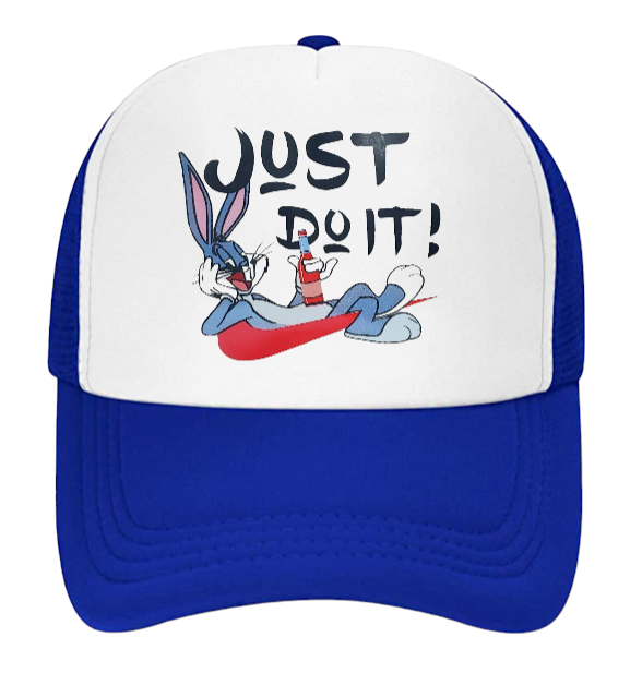 Just Do It Hat Adjustable Snapback Trucker Hat Drinking Hat Anime Bunny Hat