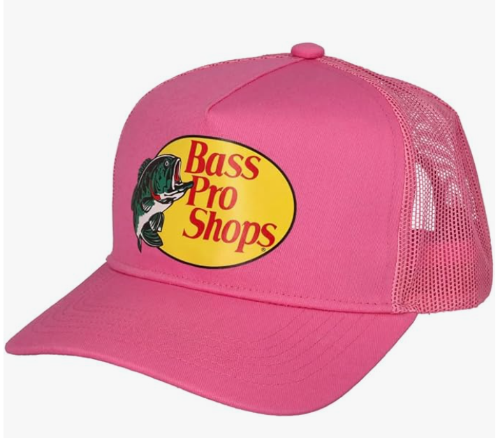 Bass Pro Shops Hat Baseball Hat Outdoors Adjustable Trucker Hat New Women