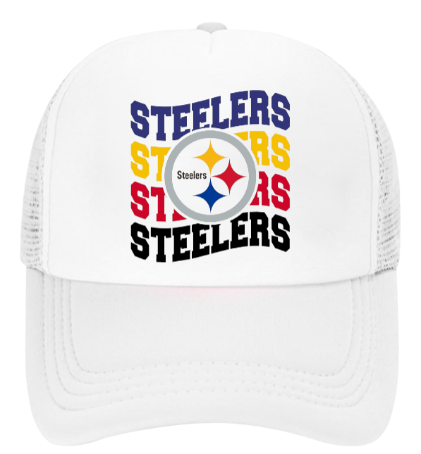 Steeler Football Hat Adjustable Snapback Trucker Hat Football Season Hat