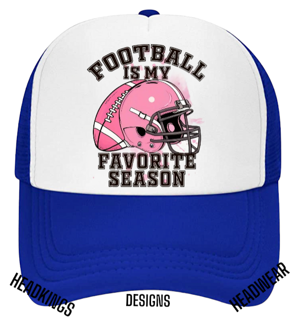 Football Season Hat Adjustable Snapback Trucker Hat Football Love Football Hat