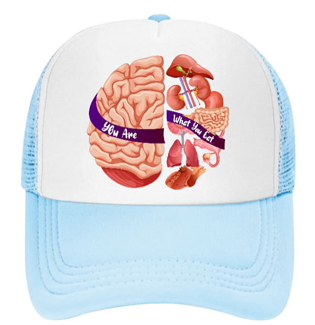Healthy Lifestyle Hat Trucker Hat Adjustable Snapback You Are What You Eat Gym